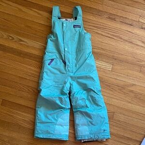 Patagonia Kids Aqua Snow Overalls